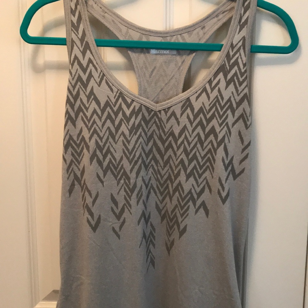 Marmot NWT gray active shirt SPF 30